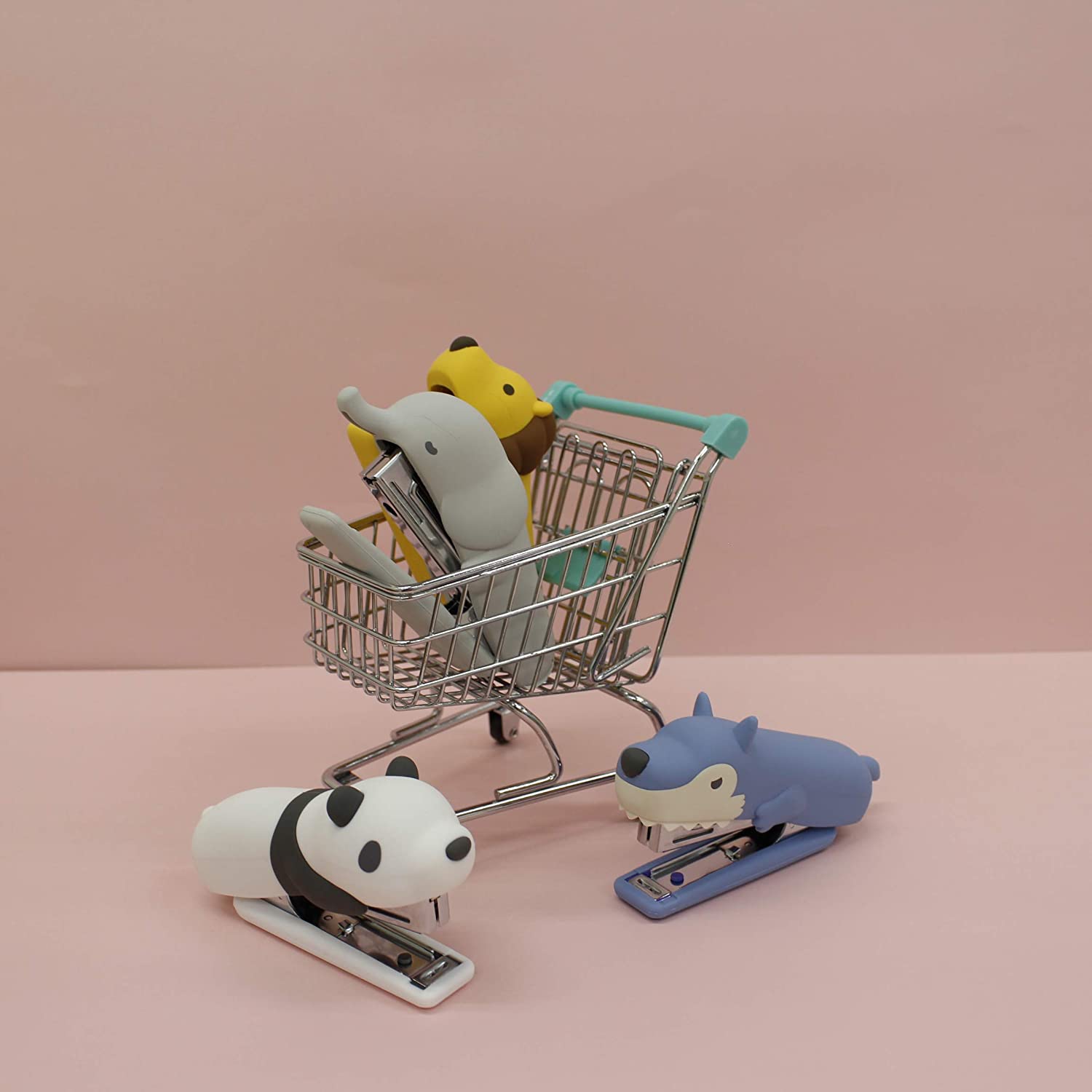 MAX USA HD-10NX/S Cute Animal Silicone Stapler (Wolf) – Special Edition (HD-10NX/S WL Stapler) - Image 3