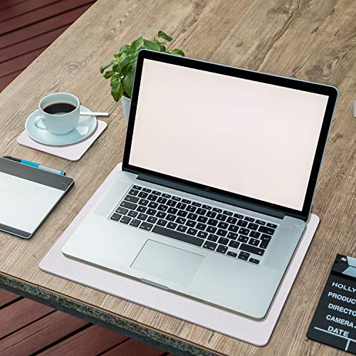 PU Leather Place Mats Grey Set Of 4 Washable Waterproof Table Mats for kitchen and dining - Image 7