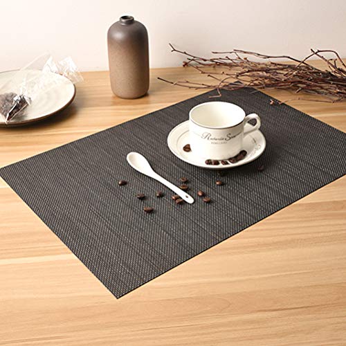 12PCS Placemats And Coaster Set, Table Place Mats Non-Slip Heat-Resistant - Image 7