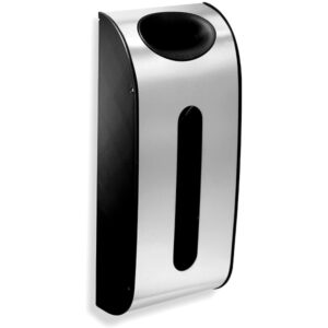Simplehuman Wall Mount Grocery Bag Dispenser, Brushed Stainless Steel for home and kitchen
