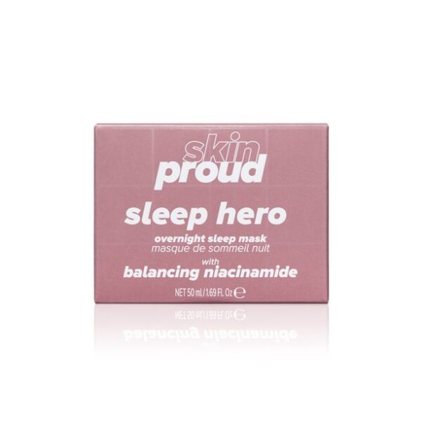 Skin Proud Sleep Hero, Overnight Sleep Mask With Balancing Niacinamide, 1.69 Fl Oz - Image 4